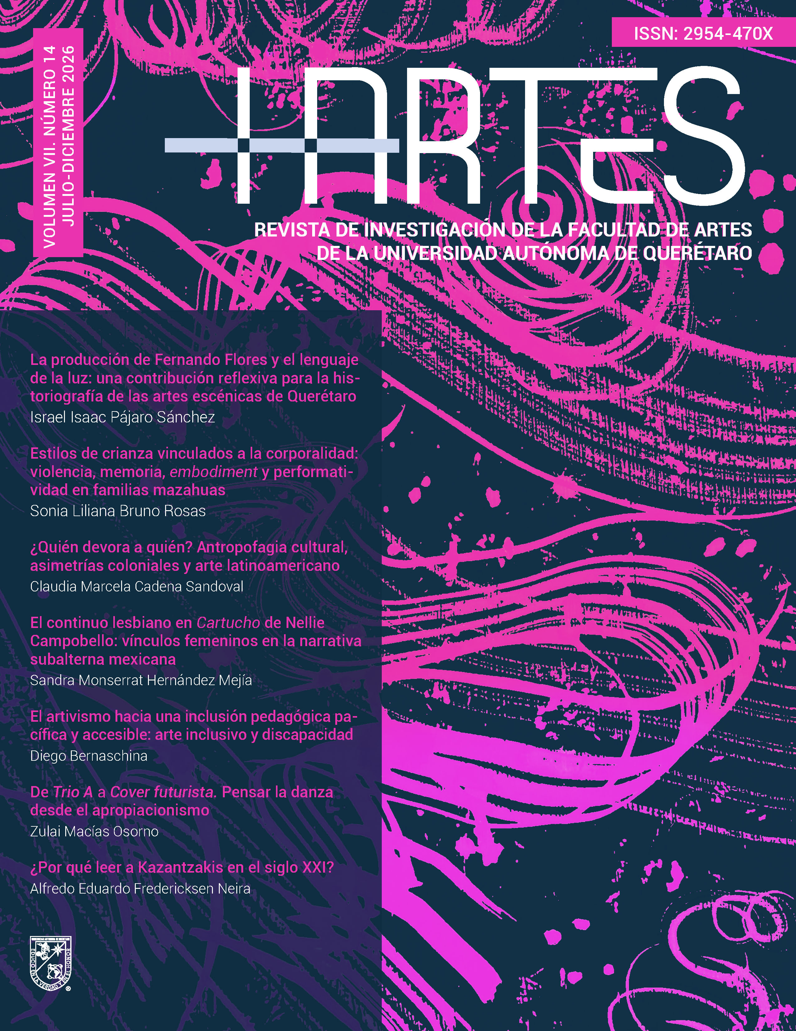 HArtes, vol. 7, núm. 14 (jul-dic 2026)
